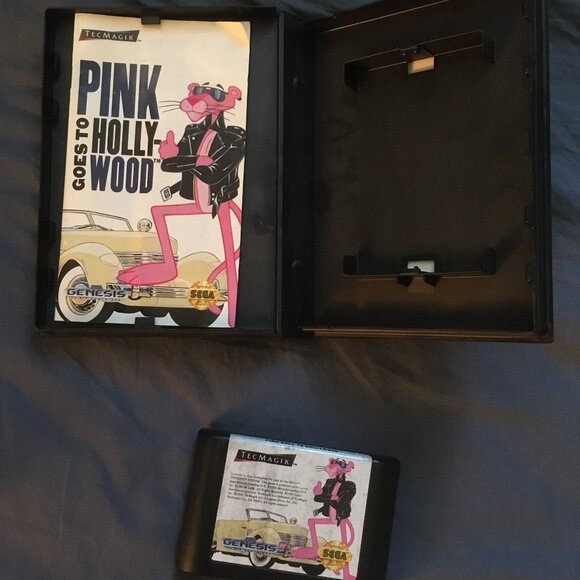 Pink Panther Goes to Hollywood Sega Genesis game, 1993 - Picture 7 of 11